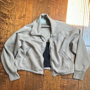 Tan Zip-Up Jacket